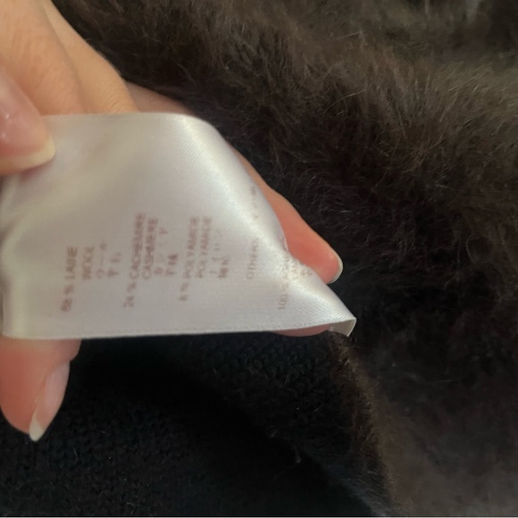 Louis Vuitton fuzzy Cashmere and  wool shirt - Picture 7 of 11